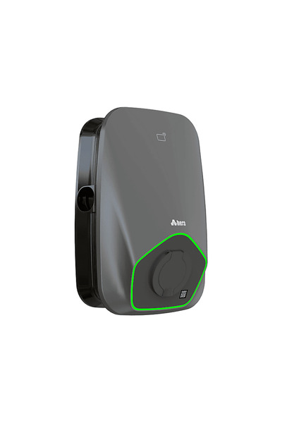 HERA Chargepack Personal 22 KW Soketli Elektrikli Araç Şarj Ünitesi Gri