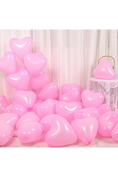 Choice 20 قطعة 10 بوصة وردية 20/30 قطعة 10 بوصة بالونات لاتكس على شكل قلب أحم...