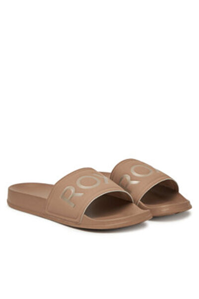 Roxy Γυναικείες σαγιονάρες καφέ ROXY-ARJL100679 ΤΑΦ-ΤΑΦ