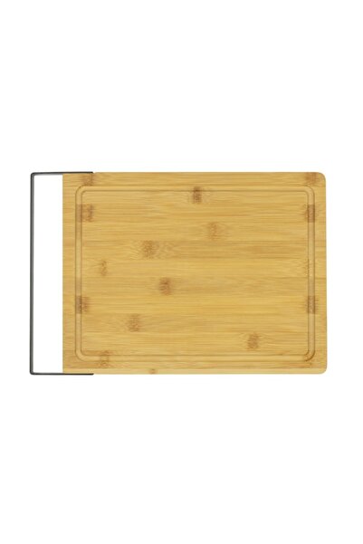 Culinaro Platou din bambus cu maner metalic 37x25xh1,5cm