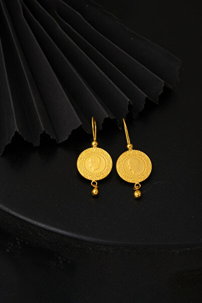 Bilezikci Çeyrek Altınlı 22 Ayar Altın Küpe