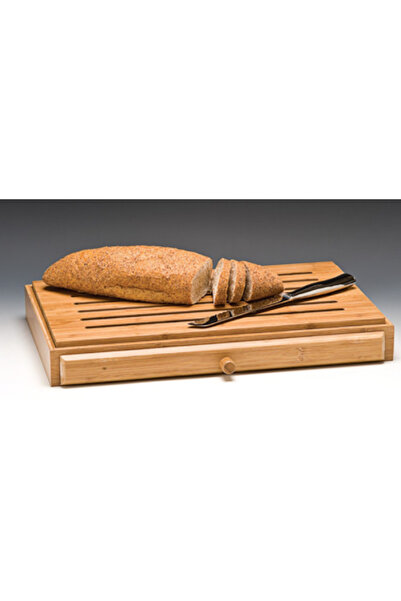 Raki Tocator paine bambus cu sertar pentru firimituri 32x52xh7cm