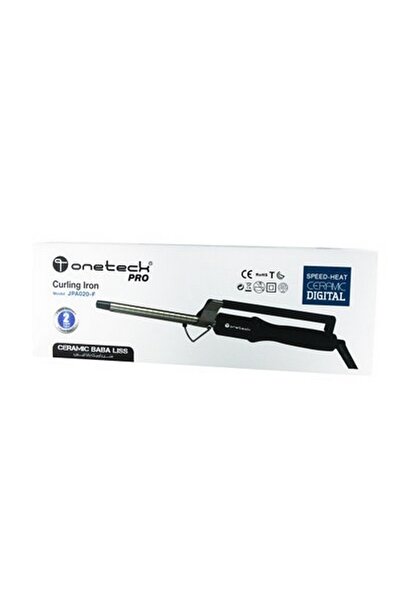Onetech Curling Iron | Black | 13×158 mm | Slim Barrel | Hair Curler | Fast Heating | Styling Tool