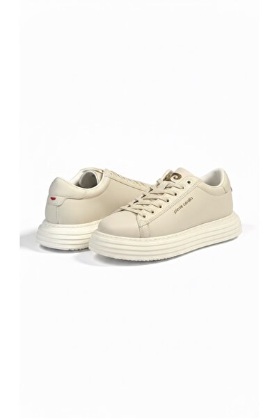 Pierre Cardin New Season High Sole Comfortable and Trendy Beige Men's Shoes