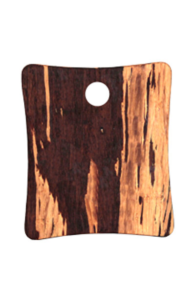 Raki Rectangular bamboo kitchen chopping board 19x16xh0.9cm