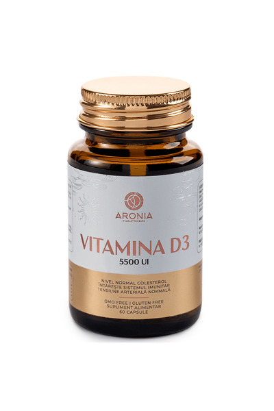 Aronia Charlottenburg Vitamina D3 5500 UI 60 capsule