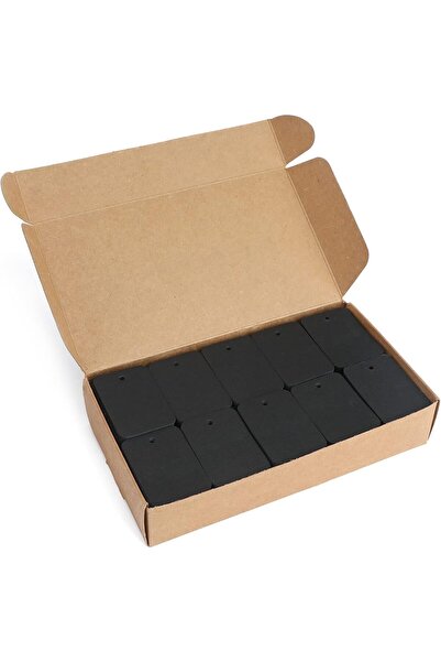 naturevo 1000 Adet Delikli Mini Siyah Etiket Sanat , El Sanatlar ,Unlu Mamüll...