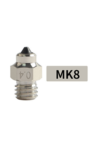 Choice3 0.4mm mk8 Bimetal HC Nozzle for V6/Volcano/Mk8 Hotend Neptune4 K1 Nozzle DLC Hardened Steel & Copper