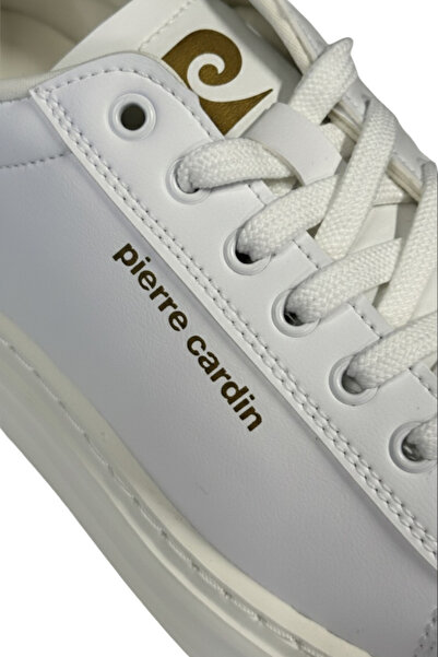 Pierre Cardin New Season High Sole Comfortable and Trendy White Men's Shoes
