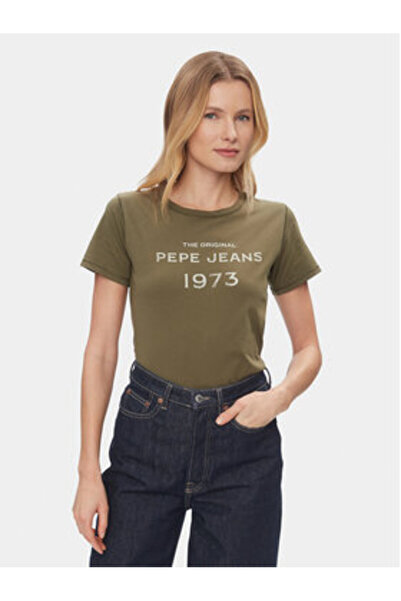 Pepe Jeans Γυναικείο T-Shirt PL505743 Πράσινο