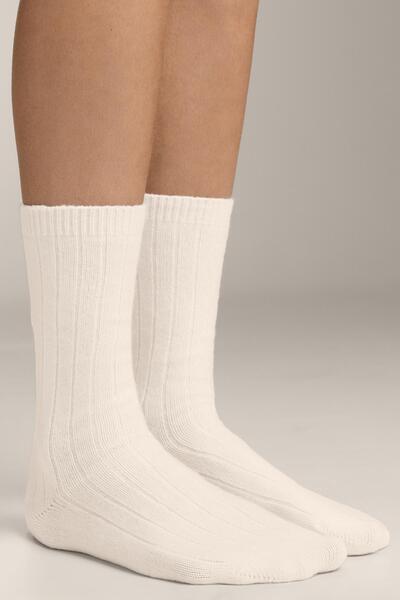 Oysho Kaşmir karışımlı klasik çorap