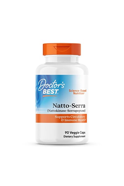 Doctor's Best Natto-Serra, 90 Veggie Capsules, Supports the Immune System