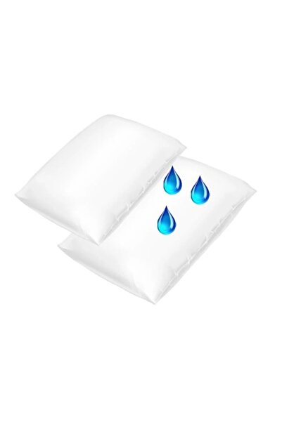 OEM Set 2 Pillowcases - Waterproof 100% Polyester, 50x70 cm, White