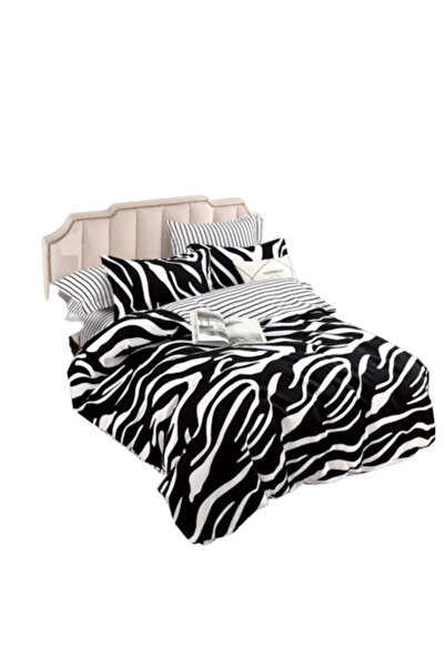 OEM Zebra Cotton Finet Bed Linen, 6 Pieces, Thick and Pleasant Fabric