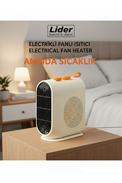 Lider Elektrikli Fanlı Isıtıcı 2000 W
