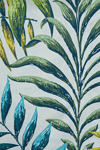 Premier Home Duck Floral Throw Pillow Cover Green V1 40X60