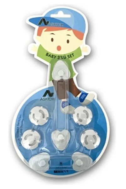 Buffer ®   6 Piece Child Safety Set - 2 Sizes of Drawer, Cabinet Locks and 4 ...