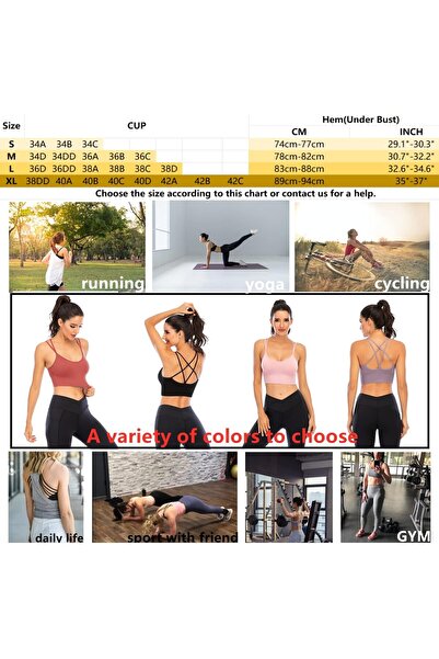 NO BRAND Women Sexy One Shoulder Sports Bra Cute Yoga Bra Medium Support Workout Running