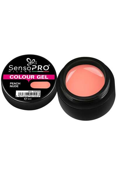 SensoPRO Milano Gel UV colorat Peach Nude 5ml,