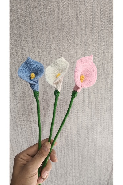 Bgamigurumi Amigurumi çiçek gala barış çiçeği