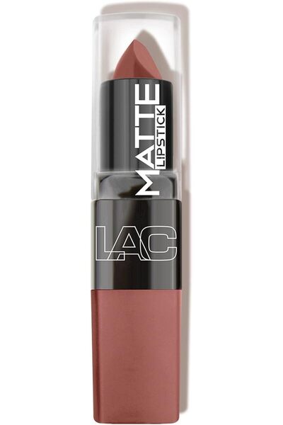 LAC أحمر شفاه غير لامع بألوان أنيقة، صبغة غنية، لمسة نهائية تدوم طويلاً (عدد 1)