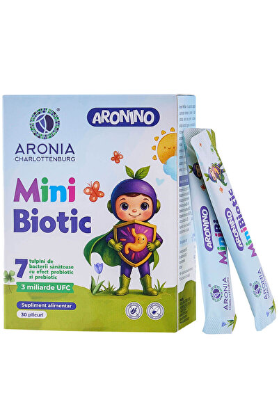 Aronia Charlottenburg Aronino Mini Biotic — 7 probiotice care susțin digestia...