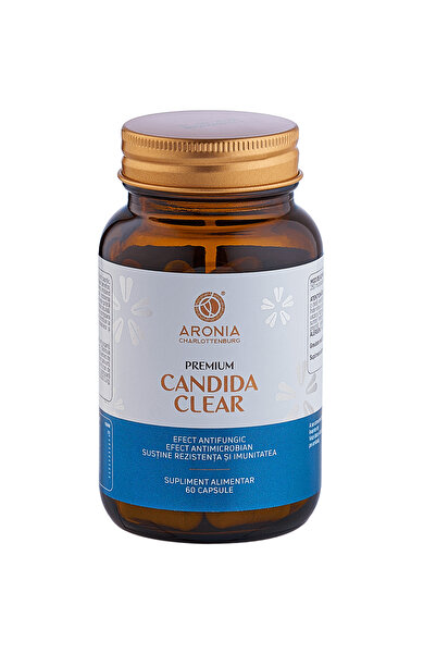 Aronia Charlottenburg Premium Candida Clear: 60 de capsule pentru reducerea C...