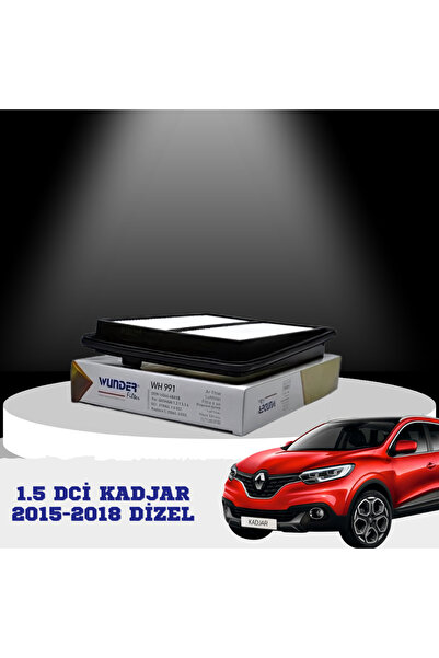 BERA OTO Renault Kadjar Yağ Bakım Seti ( 2015 - 2018 ) 1.5 Dizel Koku Bombası Hediyeli