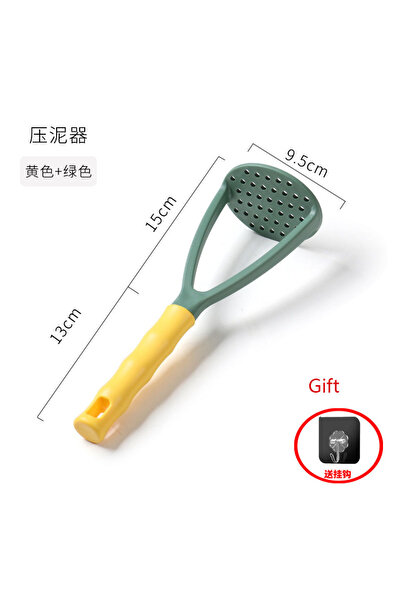 Choice هرس البطاطس المضغوطة من مادة البولي بروبيلين الخضراء، آلة صنع عصير الب...