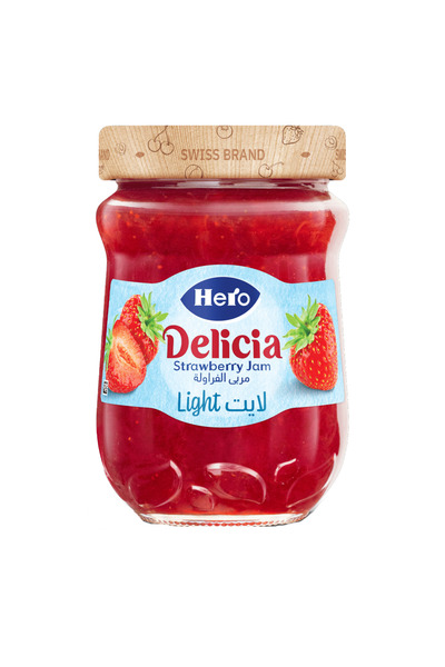 Ahmad Tea مربى الفراولة هيرو لايت، 320 جرام