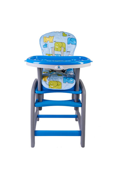 KidsCare Multifunctional High Chair, Blue