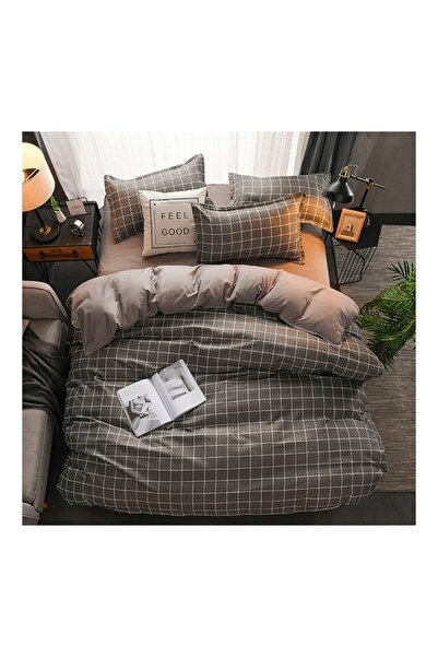 Primo Plus 4-Piece Geometric Design Bedding Set Cotton Multicolour