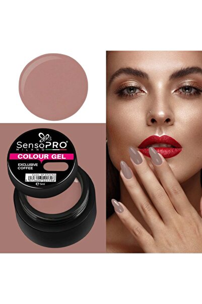 SensoPRO Milano Gel UV exclusiv de culoarea cafelei 5ml,