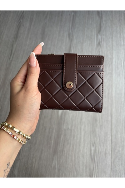 yako Coco Women's Wallet – Zippered Coin Compartment, Multi-Pocket, Leather Look Card Holder (12.5 × 10.5)