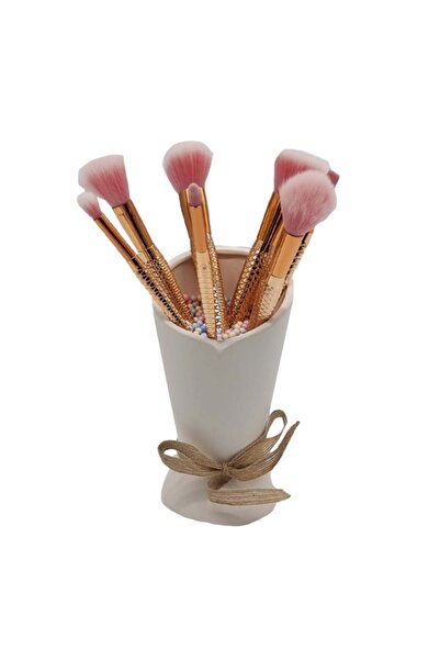 velve Σετ κεραμικής βάσης για φιόγκο, λευκό, με σετ βουρτσών που περιλαμβάνετ...