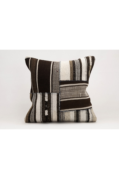 Kilim Whole Sale غطاء وسادة من السجاد المصنوع يدويًا، مقاس 50x50 سم