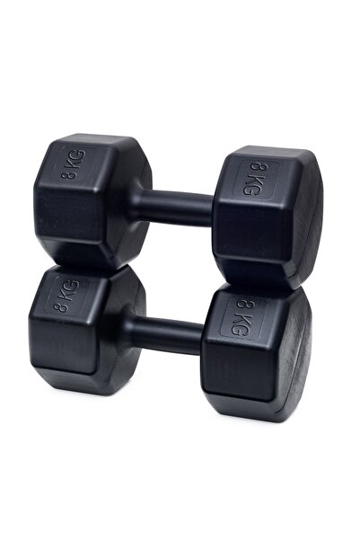 CKSpor 8 Kg Dambıl Seti 2’li – Toplam 16 Kg Spor ve Fitness Ağırlığı