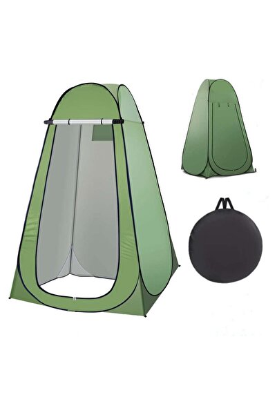 Hope Portable Camping Shower Toilet Tent – Pop-Up Privacy Shelter (Green, 120x120x190 cm)
