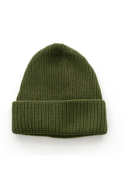 Butik Haki Kışlık Örgü Bere – Termal, Sıcak Tutucu, Unisex Model