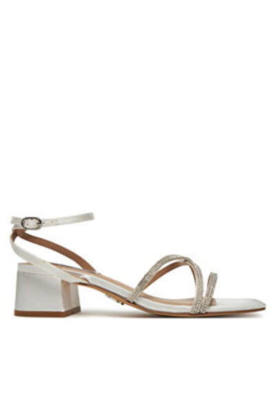 Steve Madden Γυναικεία Σανδάλια λευκά STEVE MADDEN-SM11003037 985 IVORY SATIN