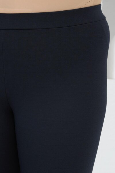 RMG Large Size Steel Knitted Tights Navy Blue