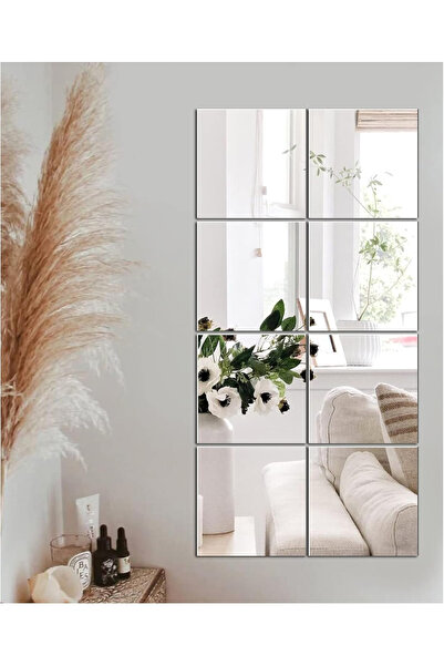 MaffStuff Set of 4 self-adhesive square acrylic mirrors 20x20 cm, MaffStuff®