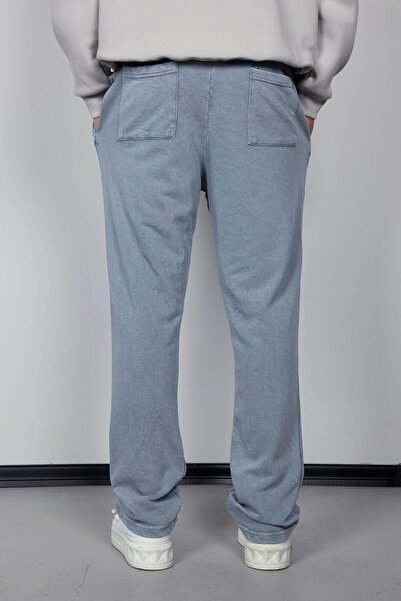 ablukaonline Men's Washable Baggy Fit Tracksuit Gray