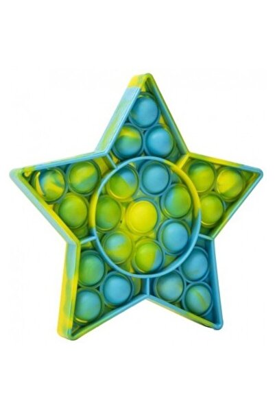 Flippy Jucarie antistres din silicon, Pop it Now and Flip It, Steluta, Multic...