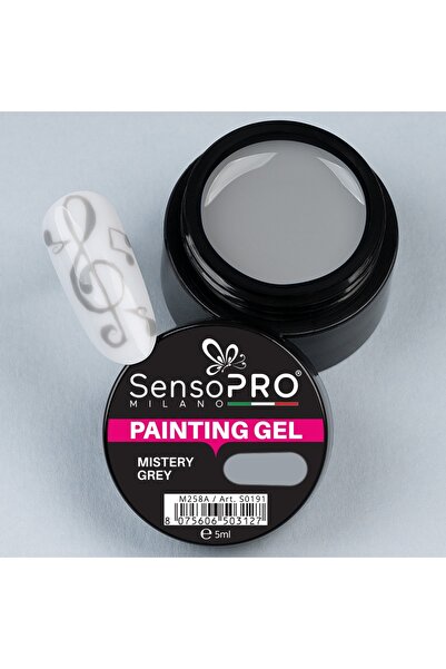 SensoPRO Milano UV Gel Nail Painting Mistery Grey 5ml,