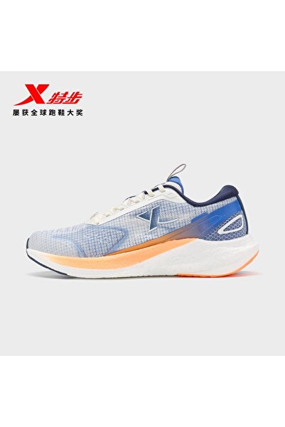 Xtep Barbati Canvas White/Sunlight Blue Running Shoes 6912670637957