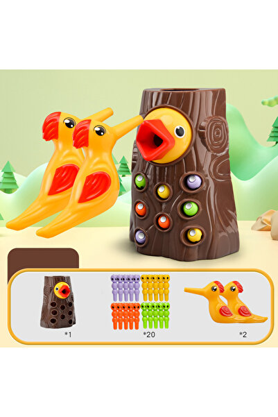 Choice لعبة تطوير ذكاء نقار الخشب لعبة صيد الحشرات، التعليم المبكر الصيد المغ...