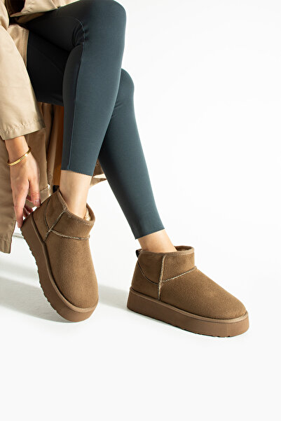 nevanın pabuçları Tarya Women's Boots with Fur Inside, Thick Sole, Comfortable Fit