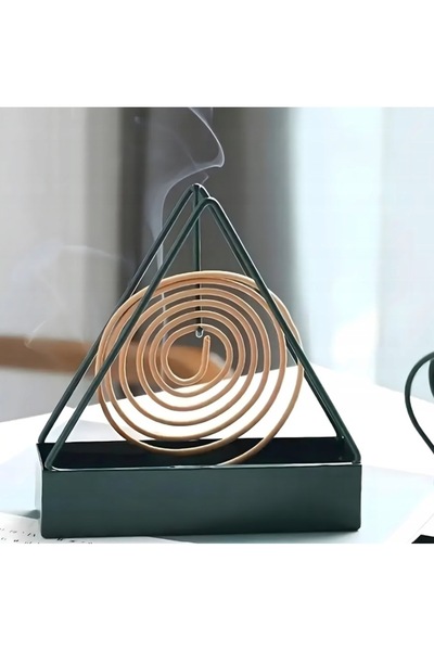 zola Βάση για σπείρα κουνουπιών, κρεμαστή, χώρος για στάχτη, γαλβανισμένο σίδερο, 12,4 x 4 x 14,9 εκ.