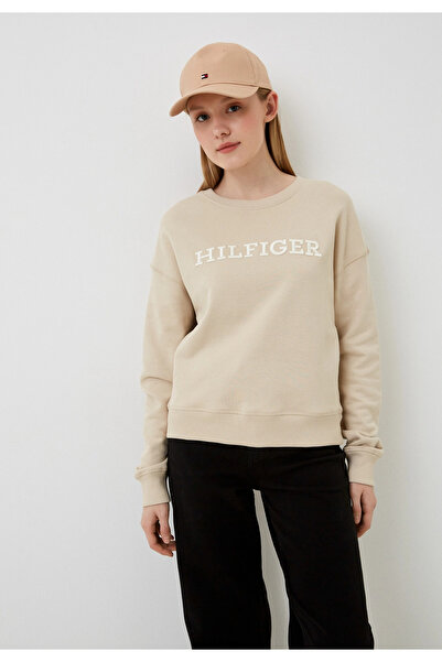 Tommy Hilfiger WOMEN'S MONOTYPE EMB SWEATSHIRT